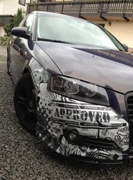 Audi A3 Stickerbomb