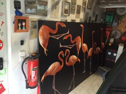 Aufsteller Plattendruck