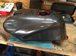 Ducati Tank Carbon Gloss