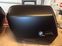 MotorradKoffer Schwarz matt