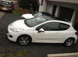 Peugeot Dach mattschwarz